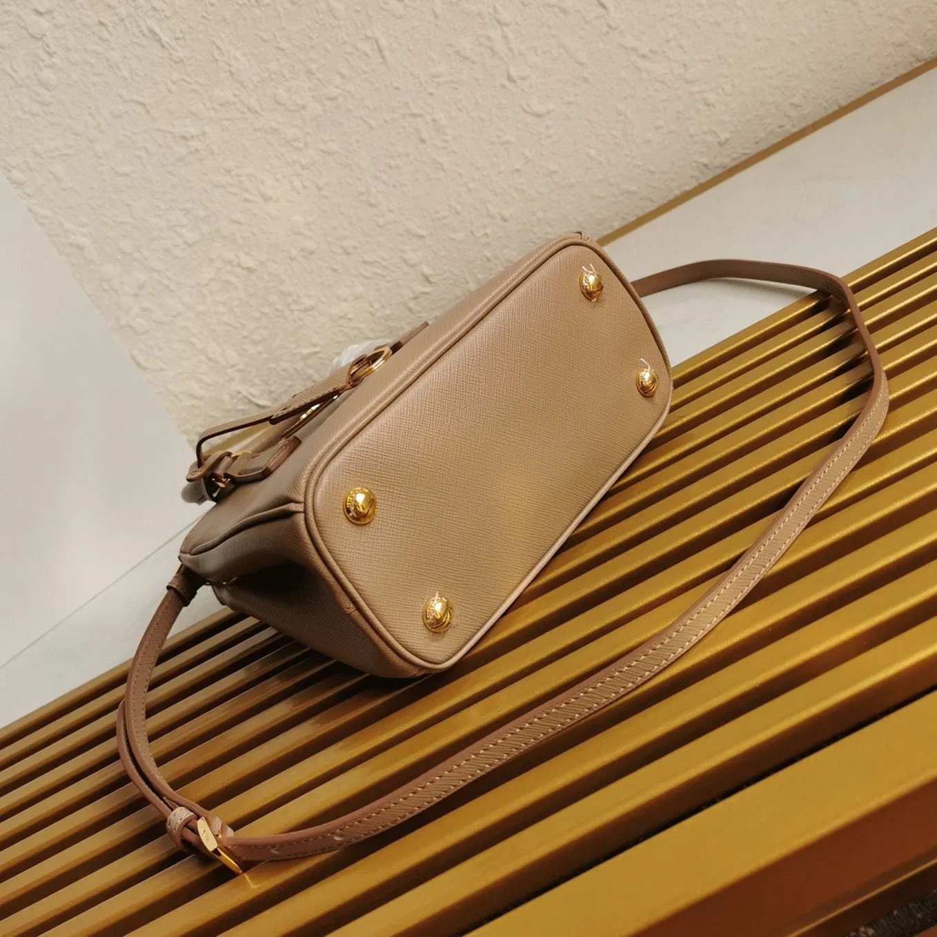 Beige Prada Mini Galleria Bag — image 6