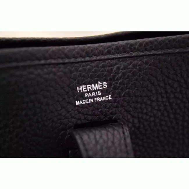 Black Evelyne III PM Bag 1:1 Hermes Shoulder Bag — image 4