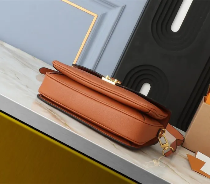 Louis Vuitton Monogram Empreinte Metis Handbag In Cognac Brown — image 3