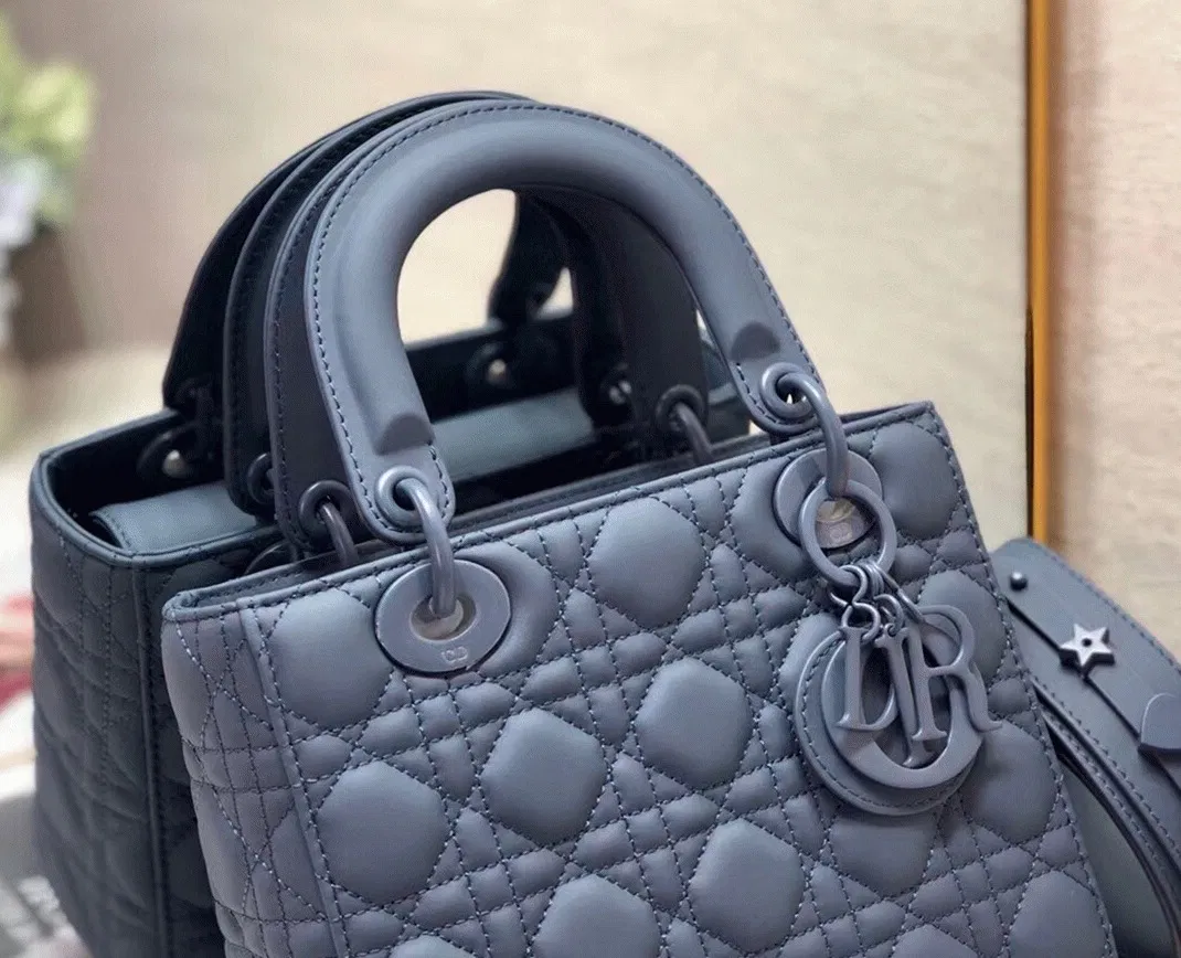 Dior Small Lady Dior My ABCDior Bag in Blue — image 5