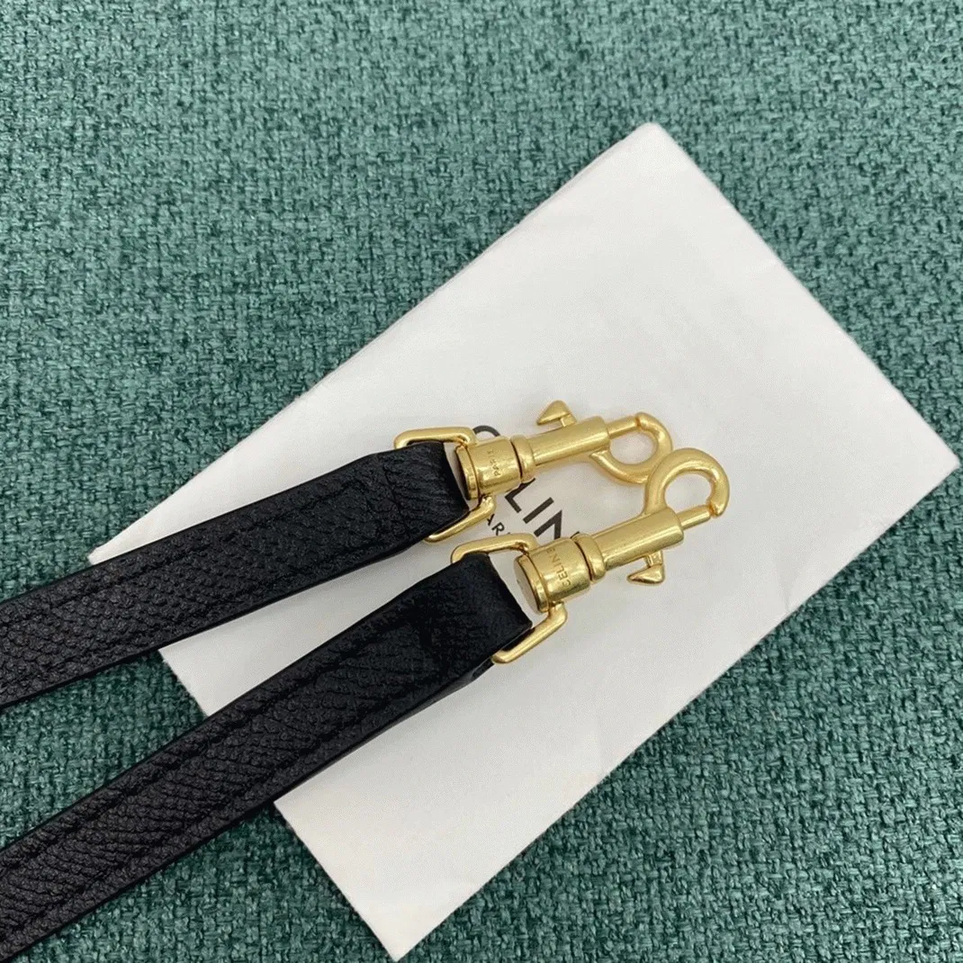 Celine Belt Nano Bag in Black — image 6