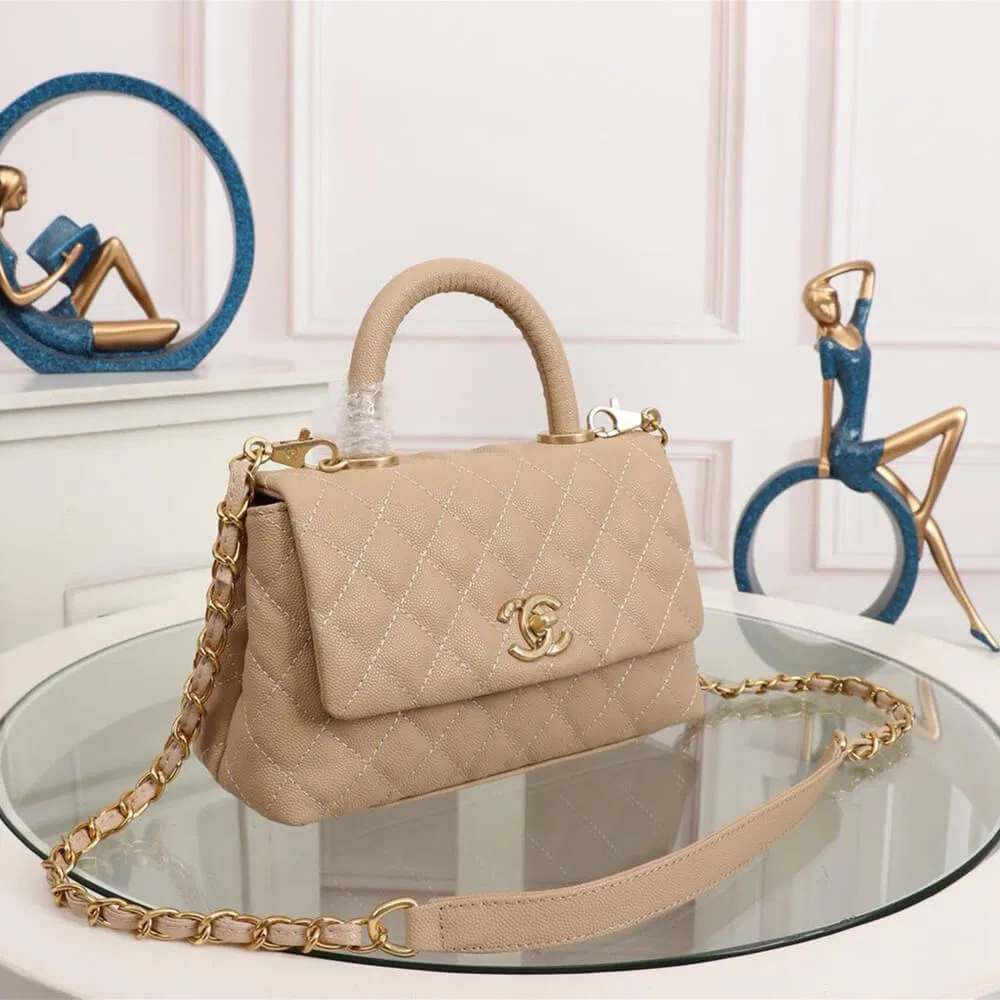 Chanel Coco handle flap shoulder bag PM — image 2