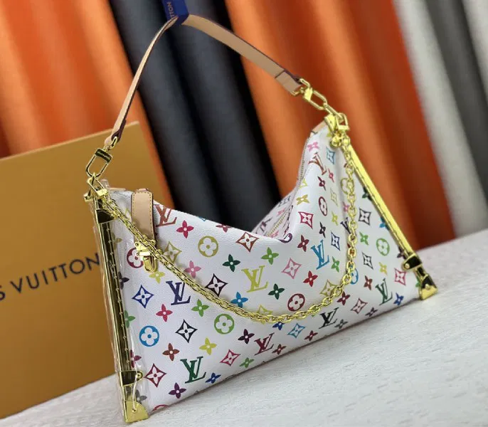 Louis Vuitton X TM Multicolored Lucky Trunk In White — image 2
