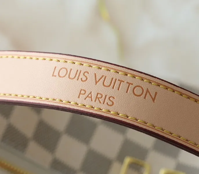LV Damier Azur Slouchy PM — image 8