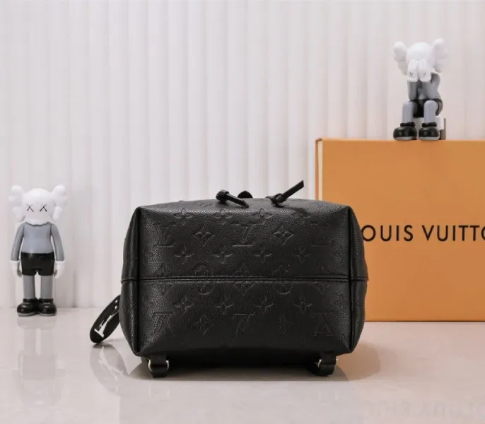 Louis Vuitton Monogram Empreinte Leather Montsouris PM Backpack In Black — image 4