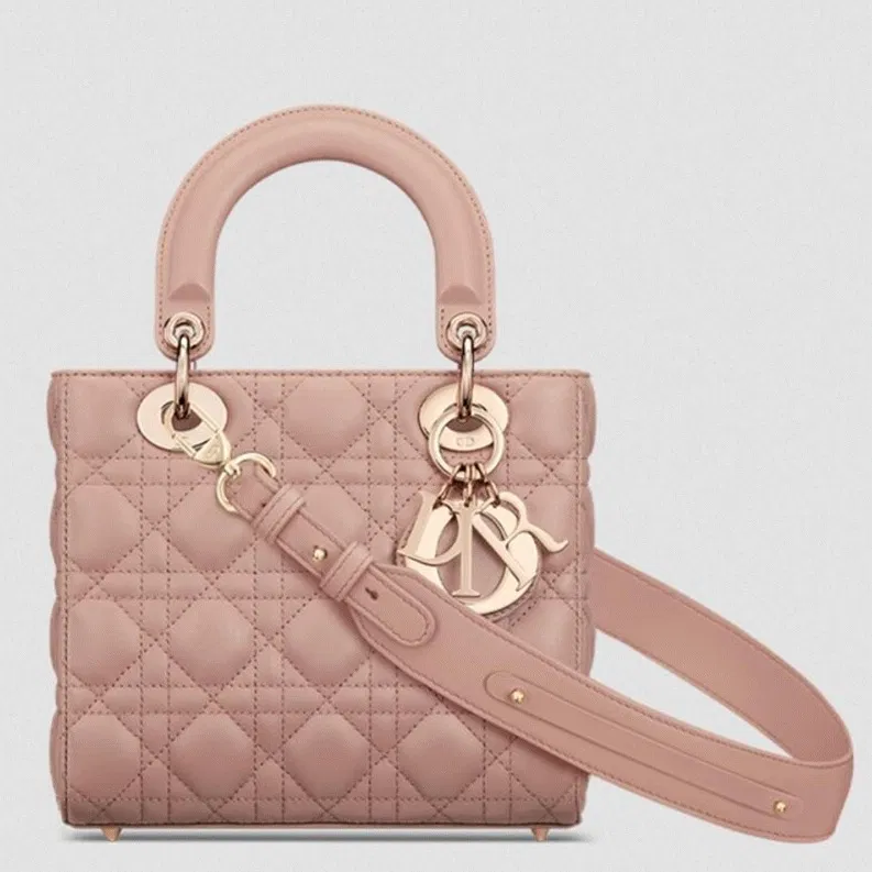 Dior Small Lady Dior My ABCDior Bag Imitation in Blush