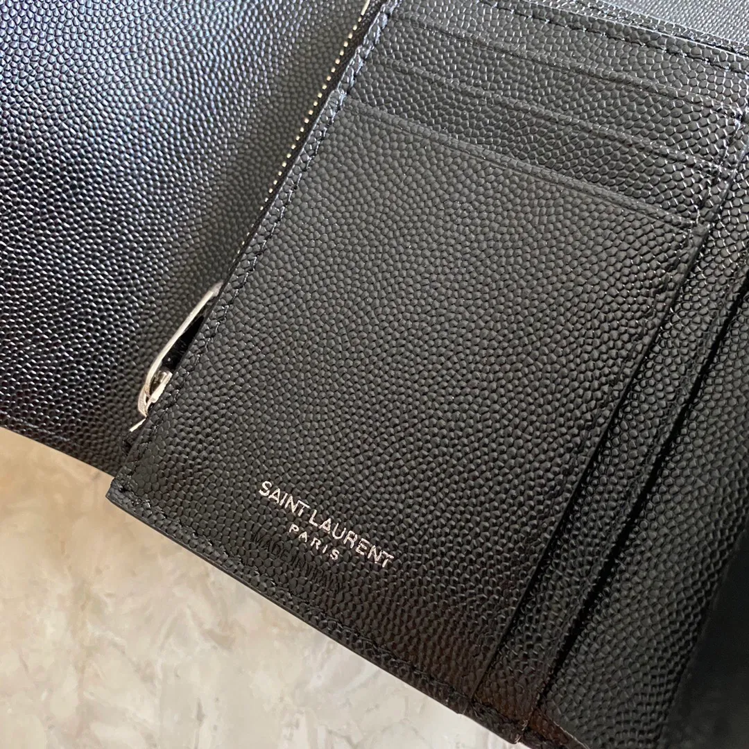 MONOGRAM CARD CASE IN GRAIN DE POUDRE EMBOSSED LEATHER — image 6