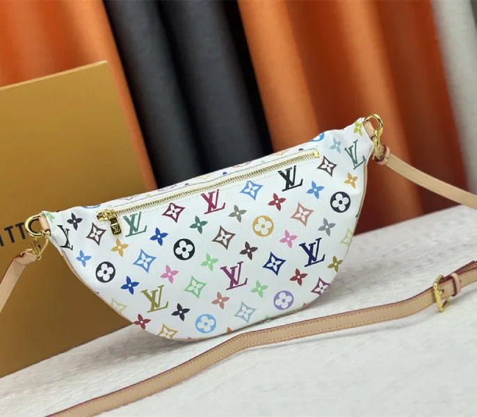 Louis Vuitton X TM Multicolored High Rise In White — image 4