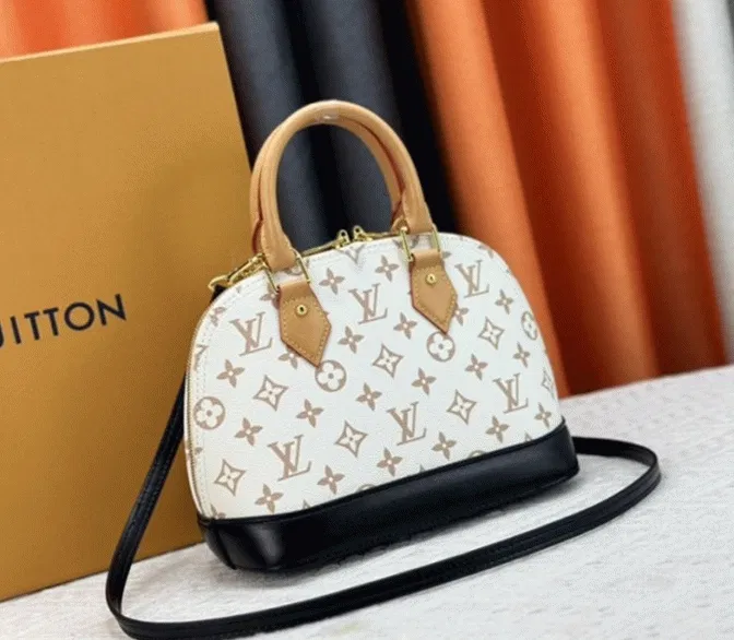 Louis Vuitton Monogram Dune Canvas Alma BB Bag — image 7