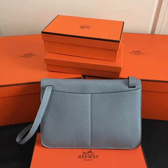 Blue Lin Copy Hermes Halzan Stylish Crossbody Bag — image 5