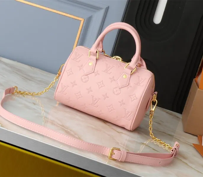 Louis Vuitton Other Leathers Speedy Bandouliere 20 Handbag In Pink Opal — image 2