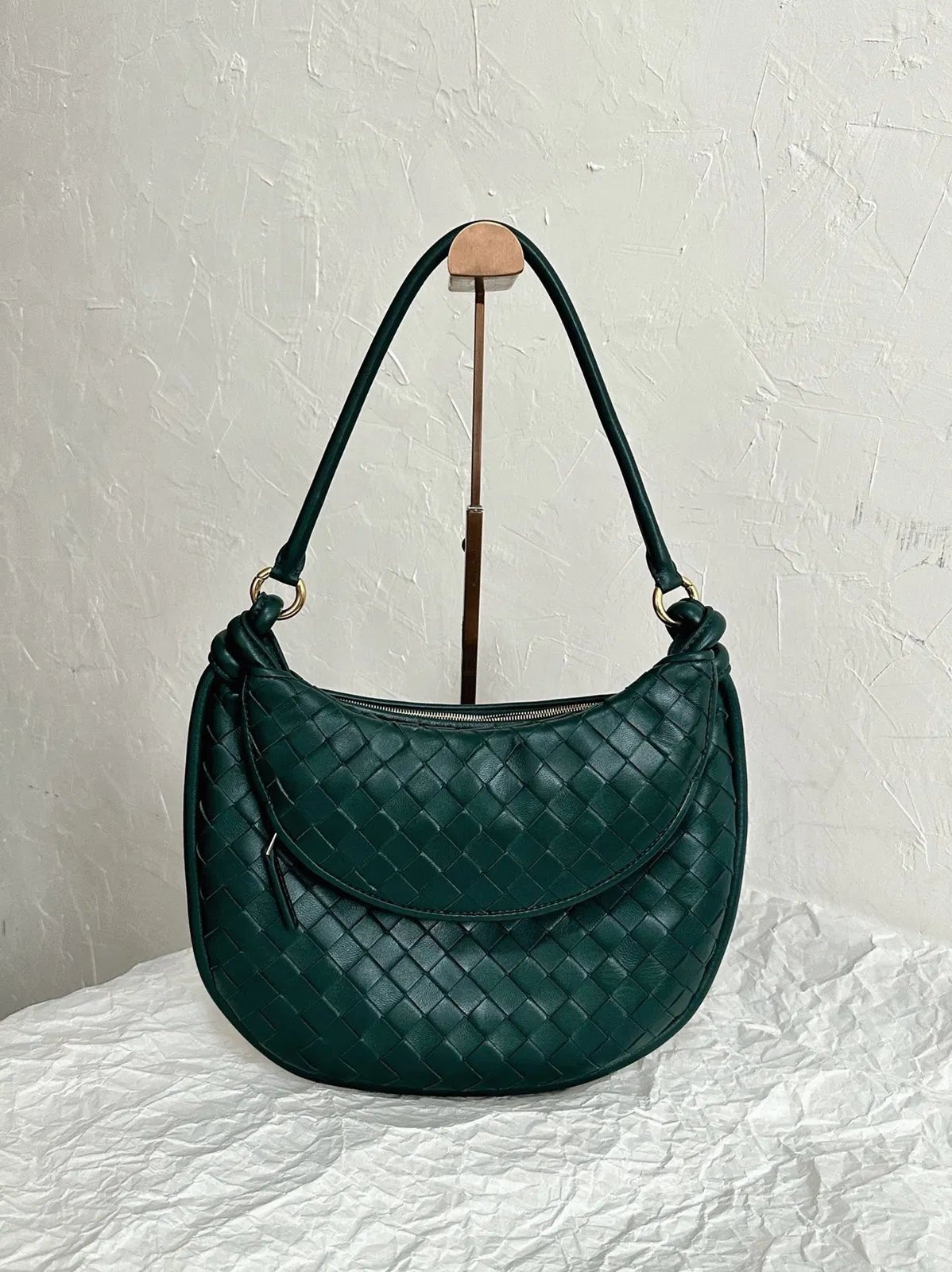 Bottega Veneta Gemelli Medium Bag Emerald Green — image 5