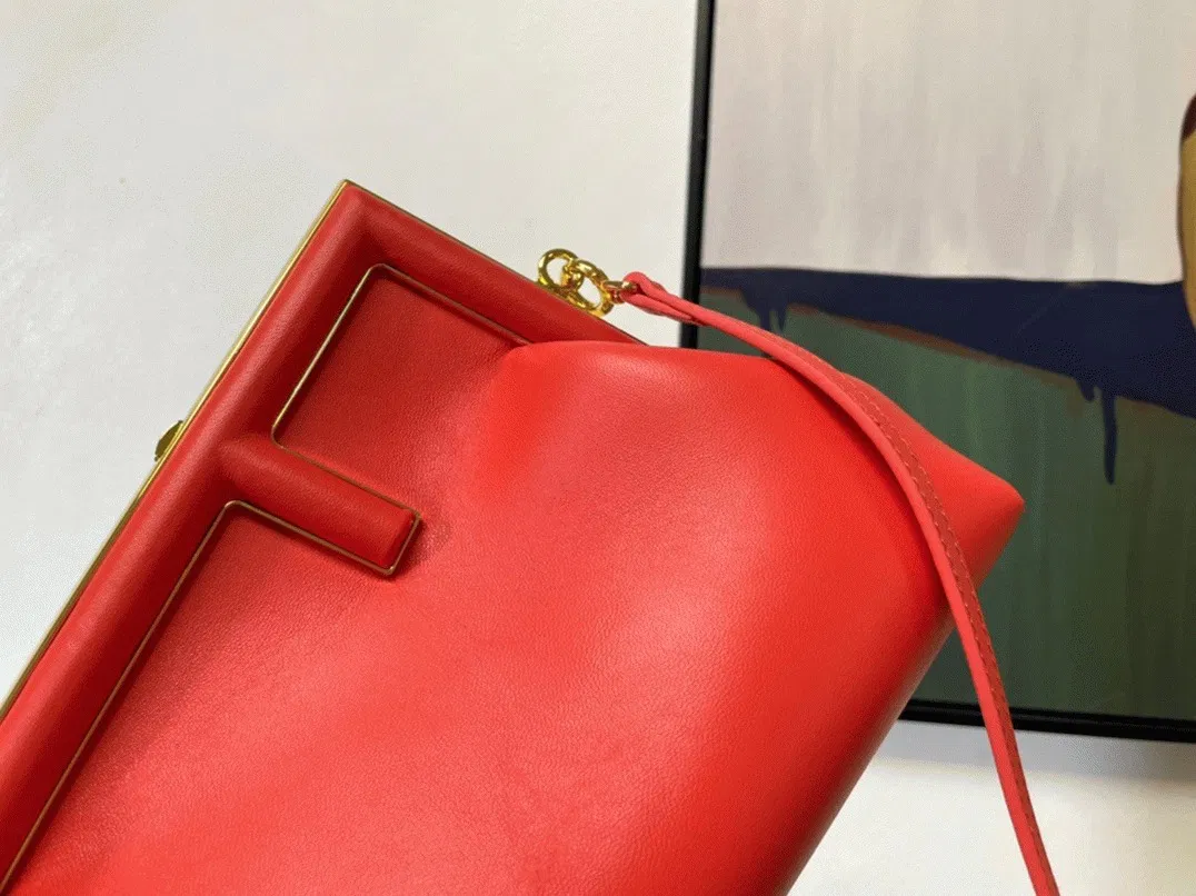 Top Quality Fendi First Small Bag In Red — image 4