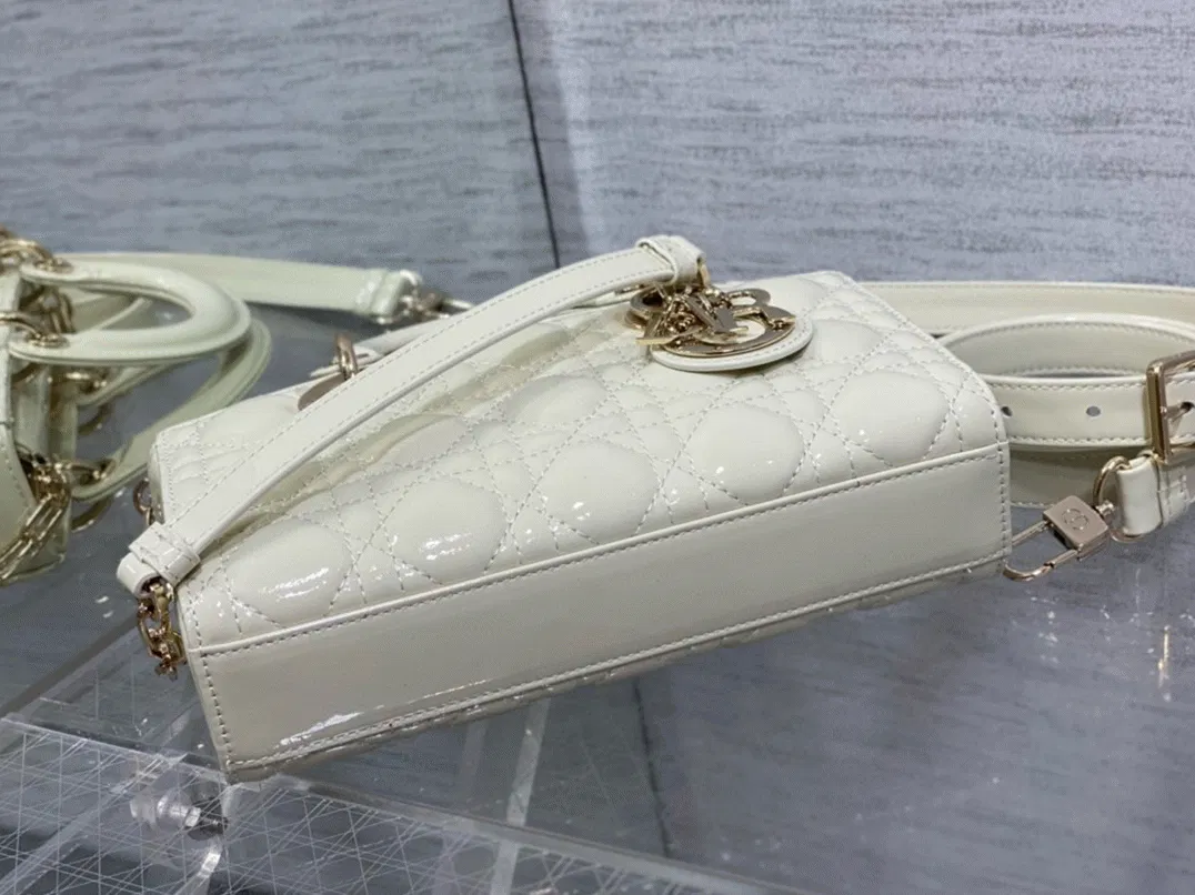 Dior Lady D-Joy Small Bag Knockoff in White — image 8