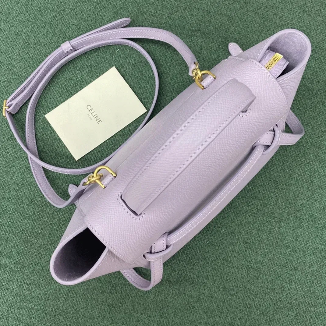 Celine Belt Nano Bag in Lilas — image 13
