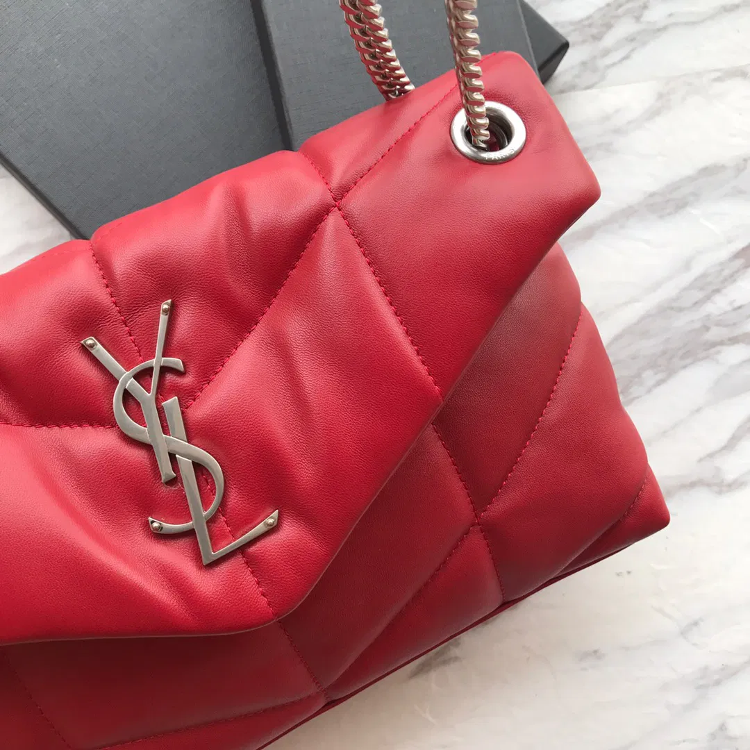 PUFFER MEDIUM BAG IN QUILTED LAMBSKIN — image 7