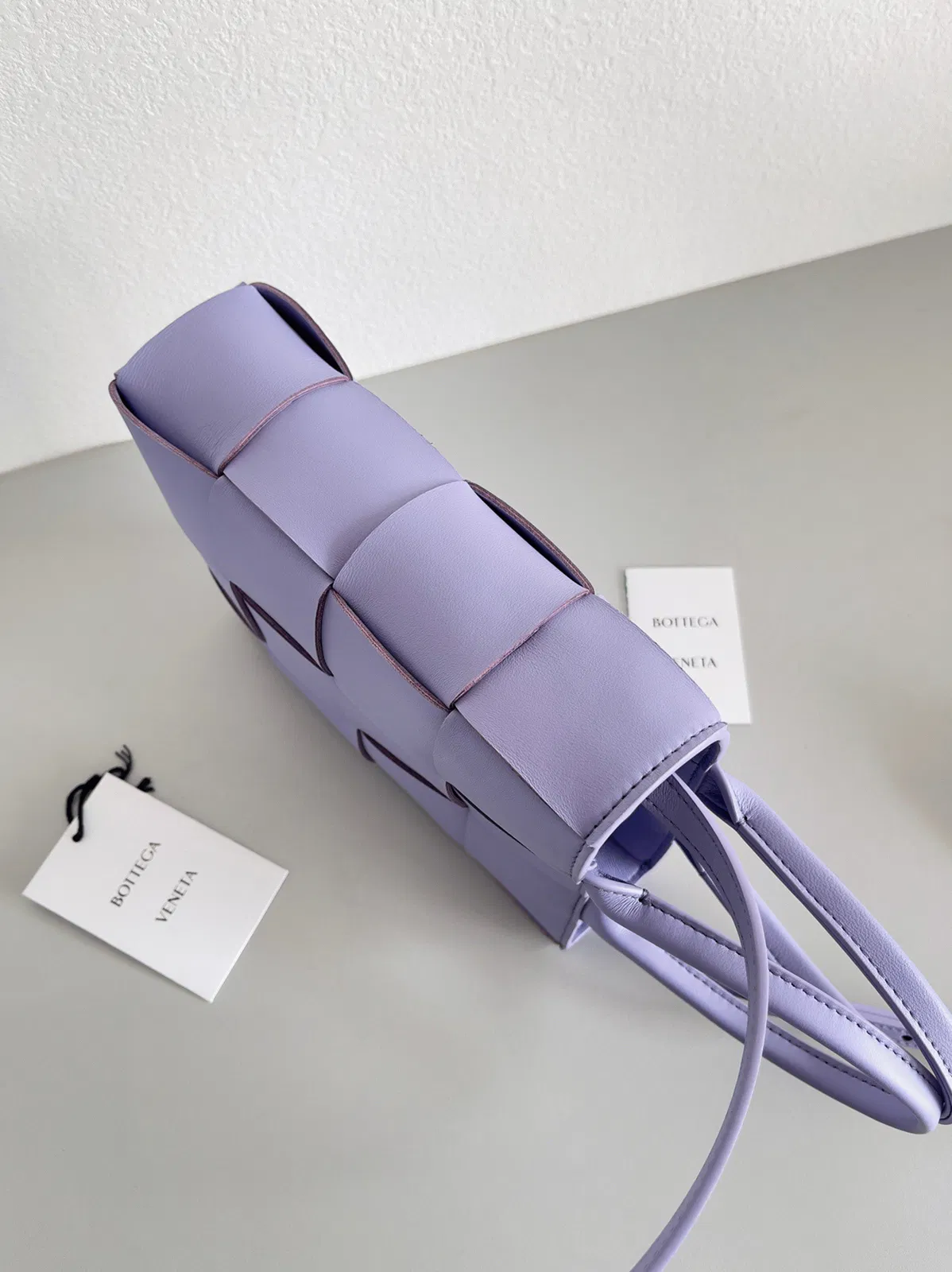 Bottega Veneta Cassette Mini Tote Bag Lilas — image 4