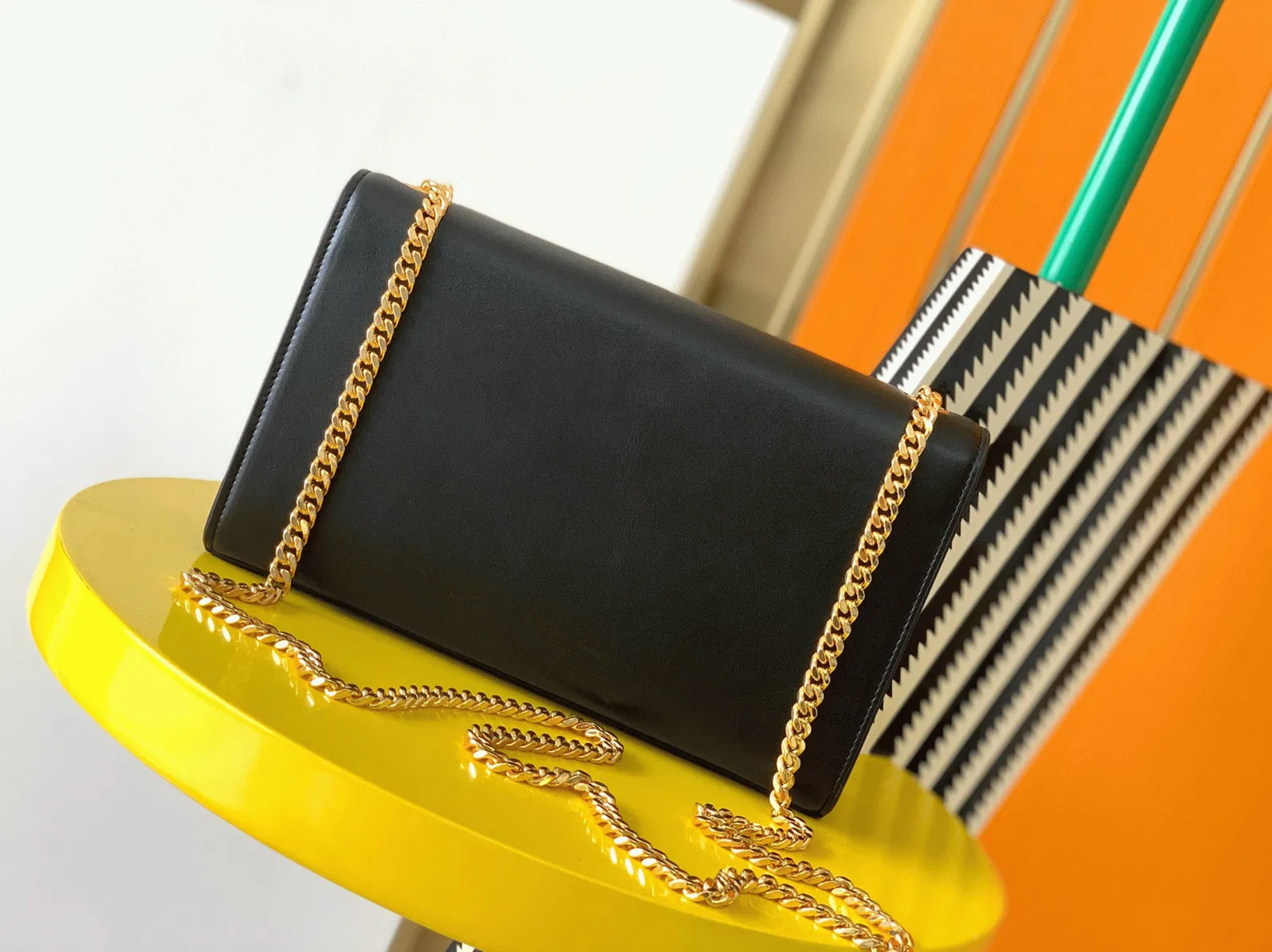 Saint Laurent Kate Medium Tassel Bag Black Smooth Leather — image 5