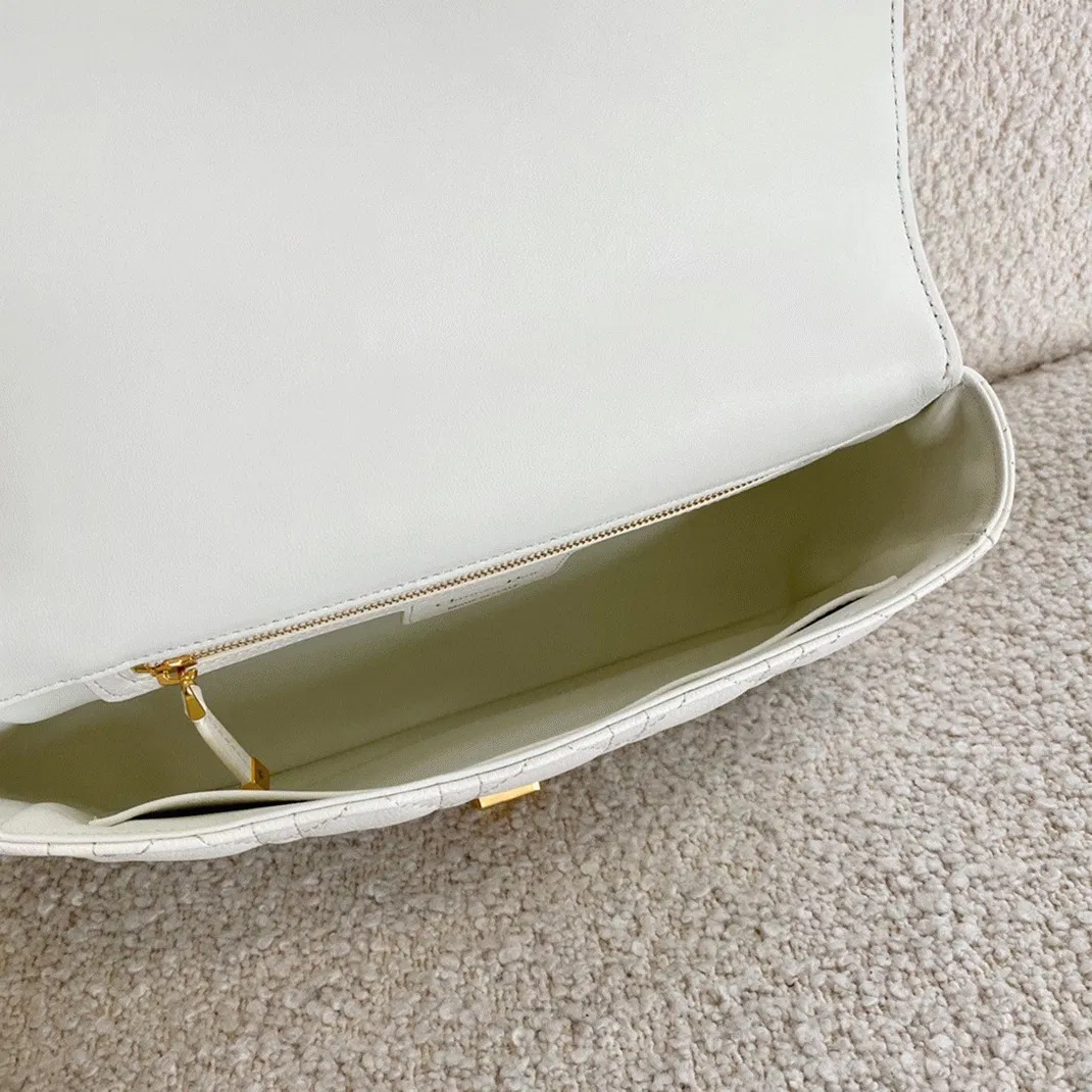 Dior Caro Medium Bag in White — image 3