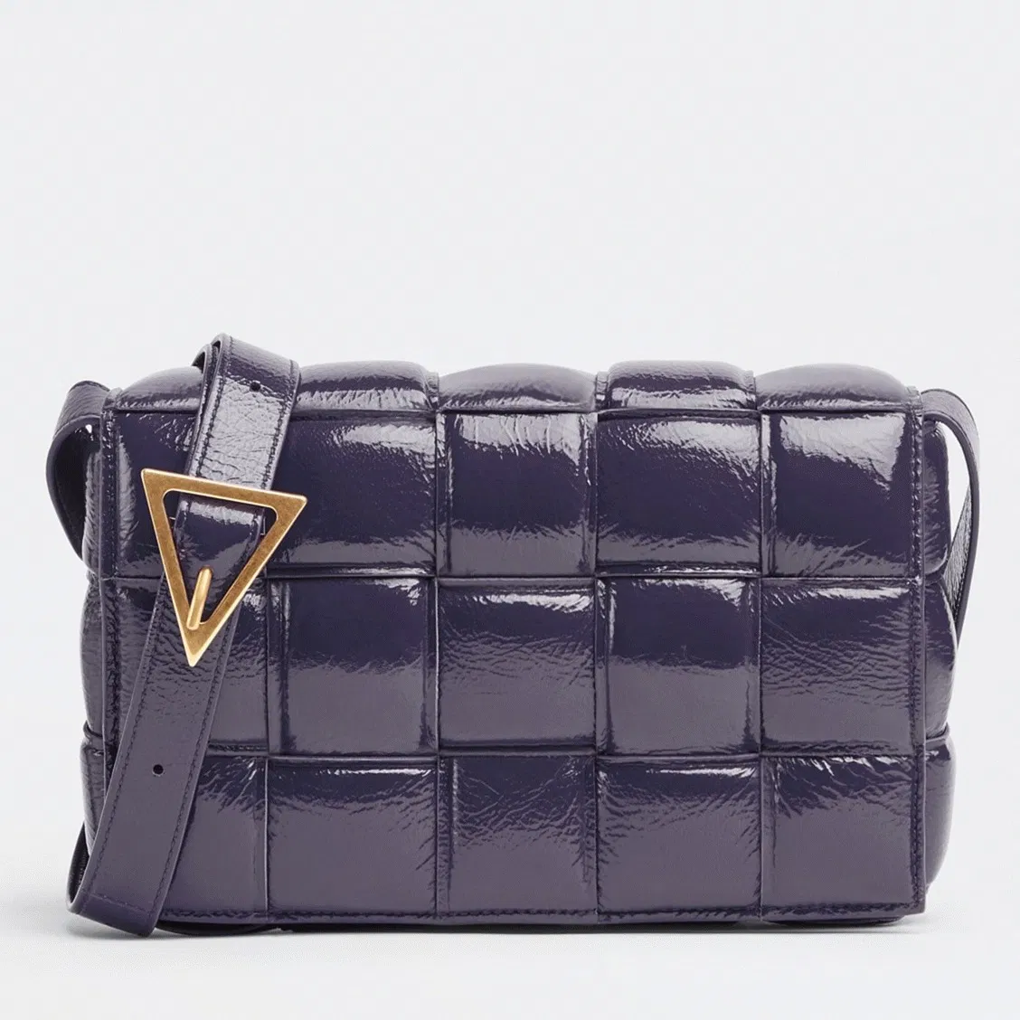 Top Quality Bottega Veneta Padded Cassette Bag In Purple
