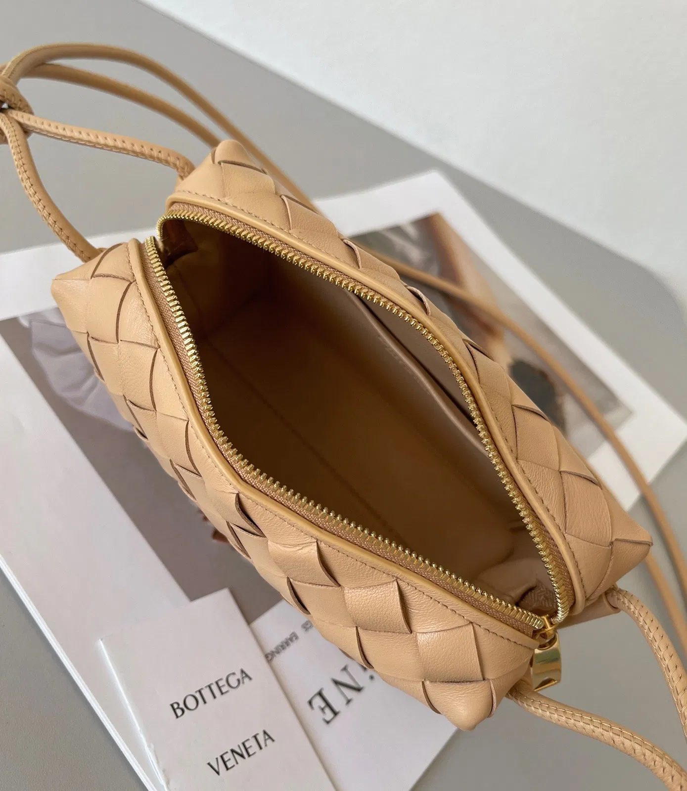 Bottega Veneta Loop Mini Bag Almond — image 4