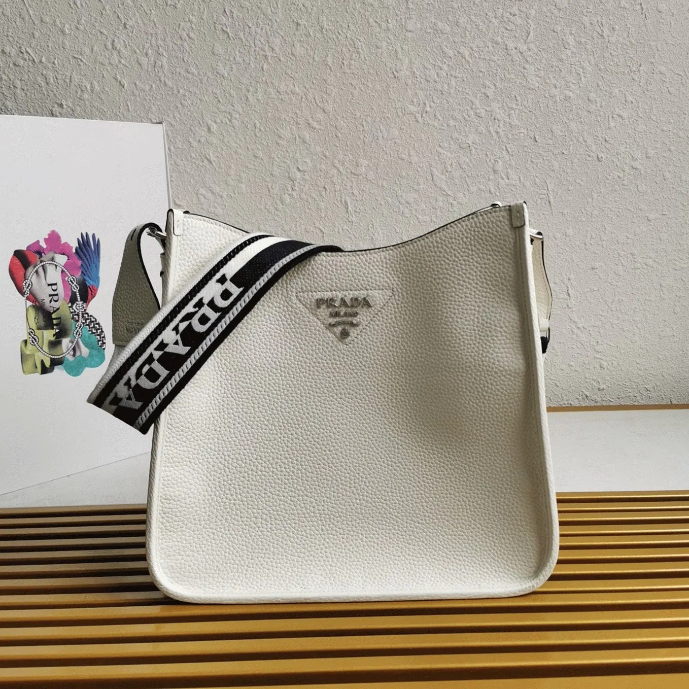 Prada Hobo Bag Knockoff in White — image 6
