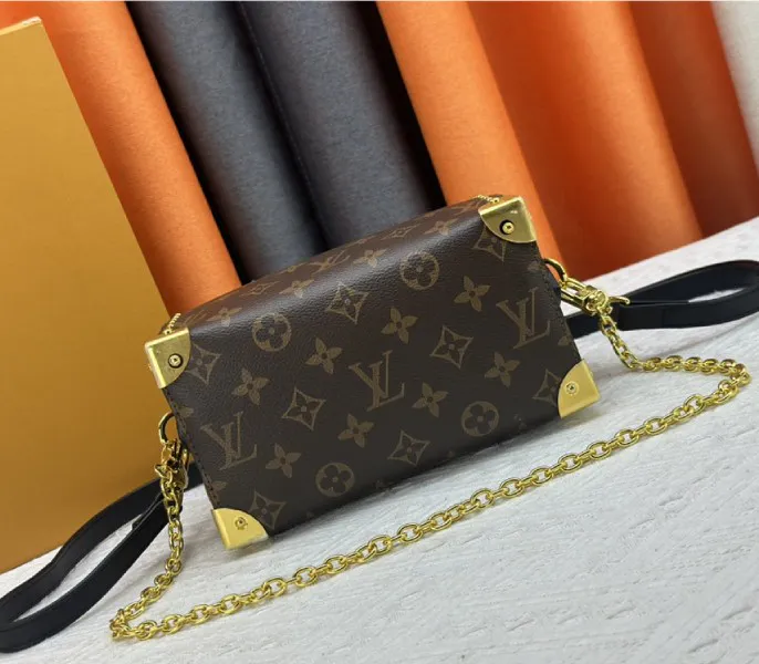 Louis Vuitton Monogram Canvas Cruise 2025 Speedy 20 Trunk Bag In Black — image 5
