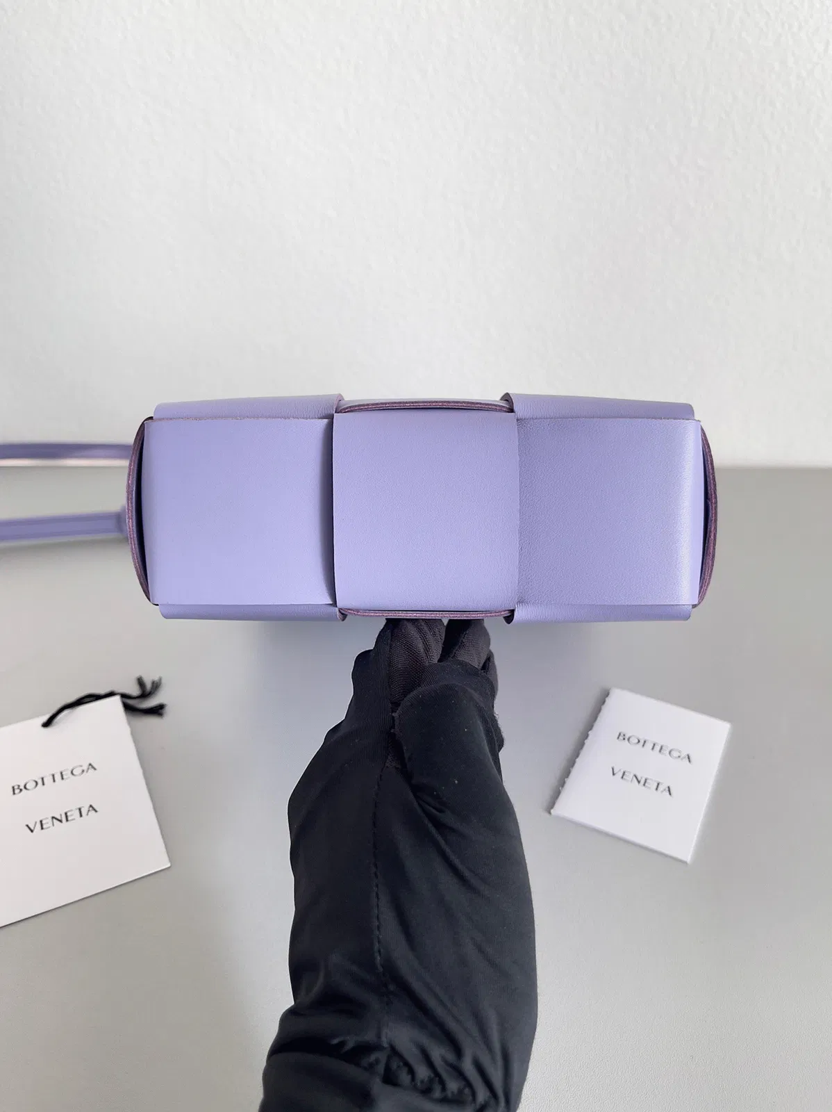 Bottega Veneta Cassette Mini Tote Bag Lilas — image 7