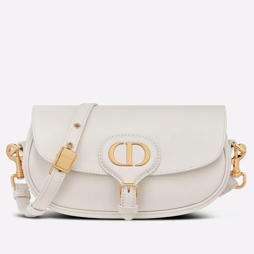 Dior Bobby East-West Bag in White