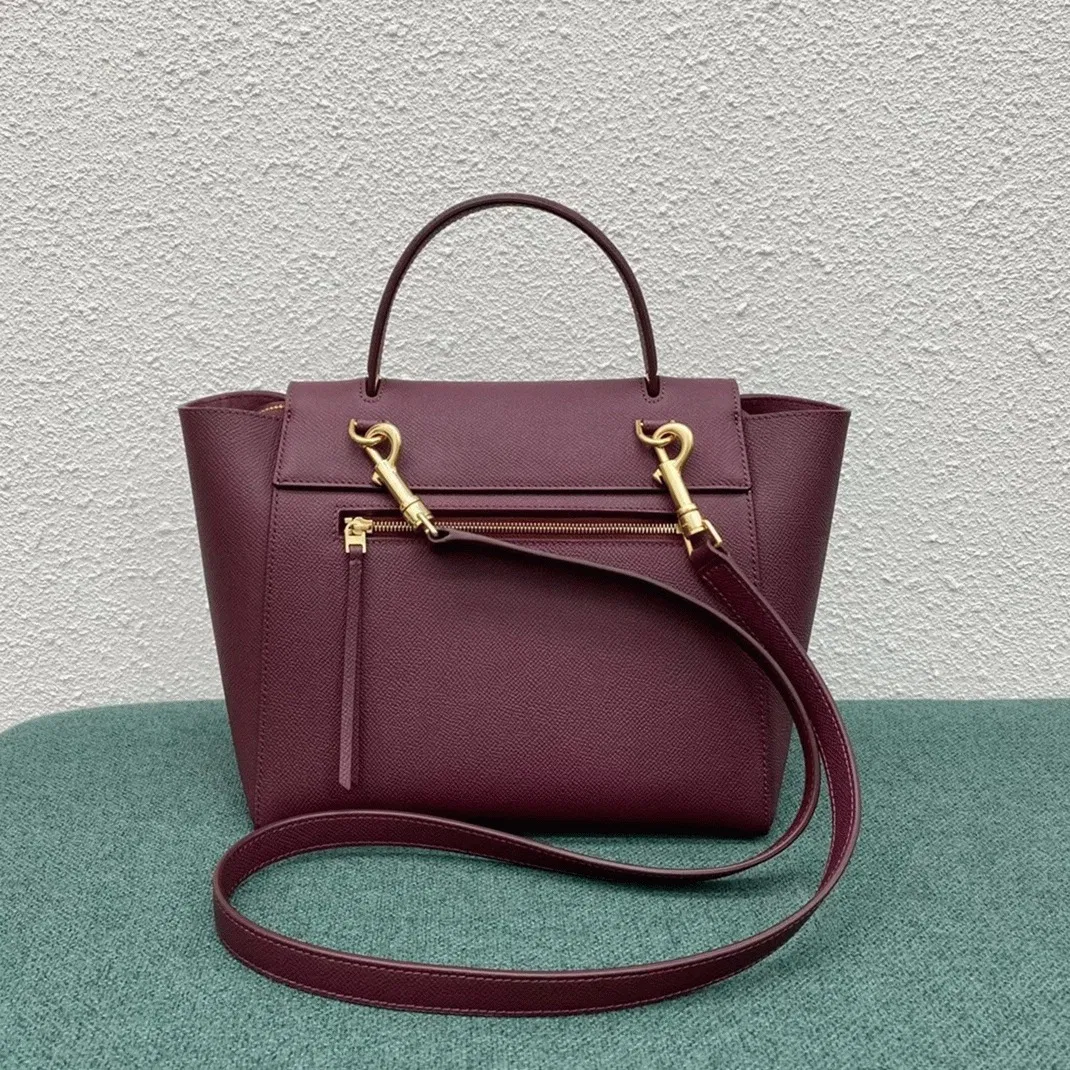 Celine Micro Belt Bag Knockoff in Bordeaux — image 13