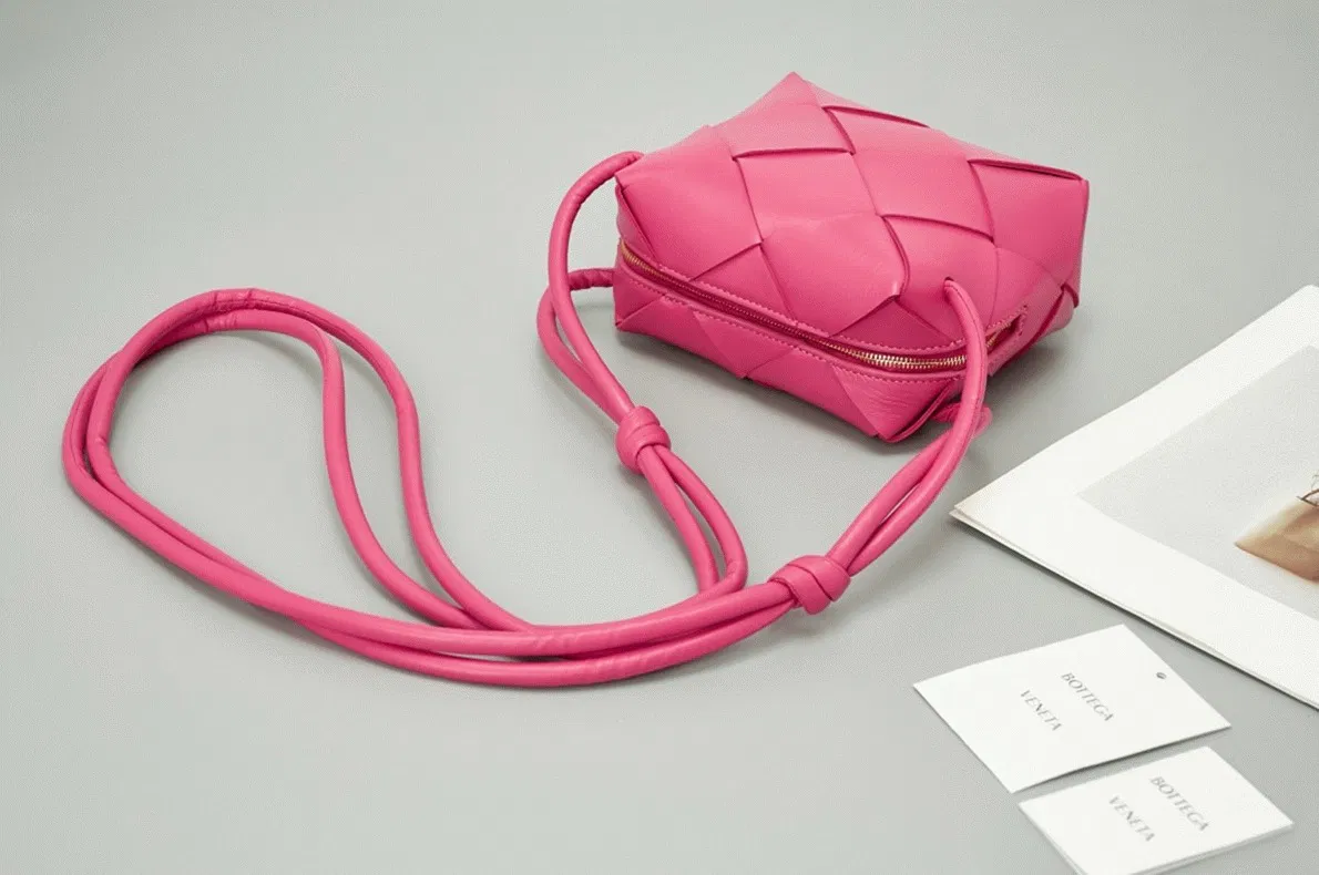 Bottega Veneta Mini Cassette Camera Bag Cranberry — image 6