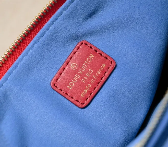 Louis Vuitton Coussin PM Bag In Red With Jacquard Strap — image 6