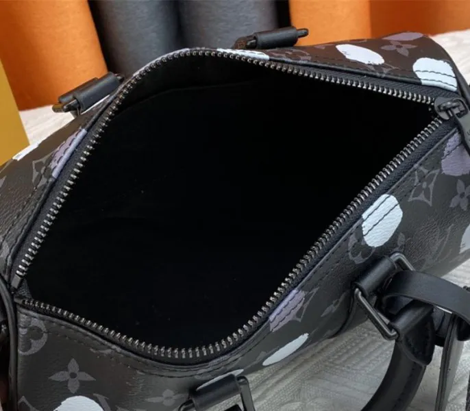 Louis Vuitton X YK Monogram Eclipse Keepall 25 Bandouliere Travel Bag — image 6