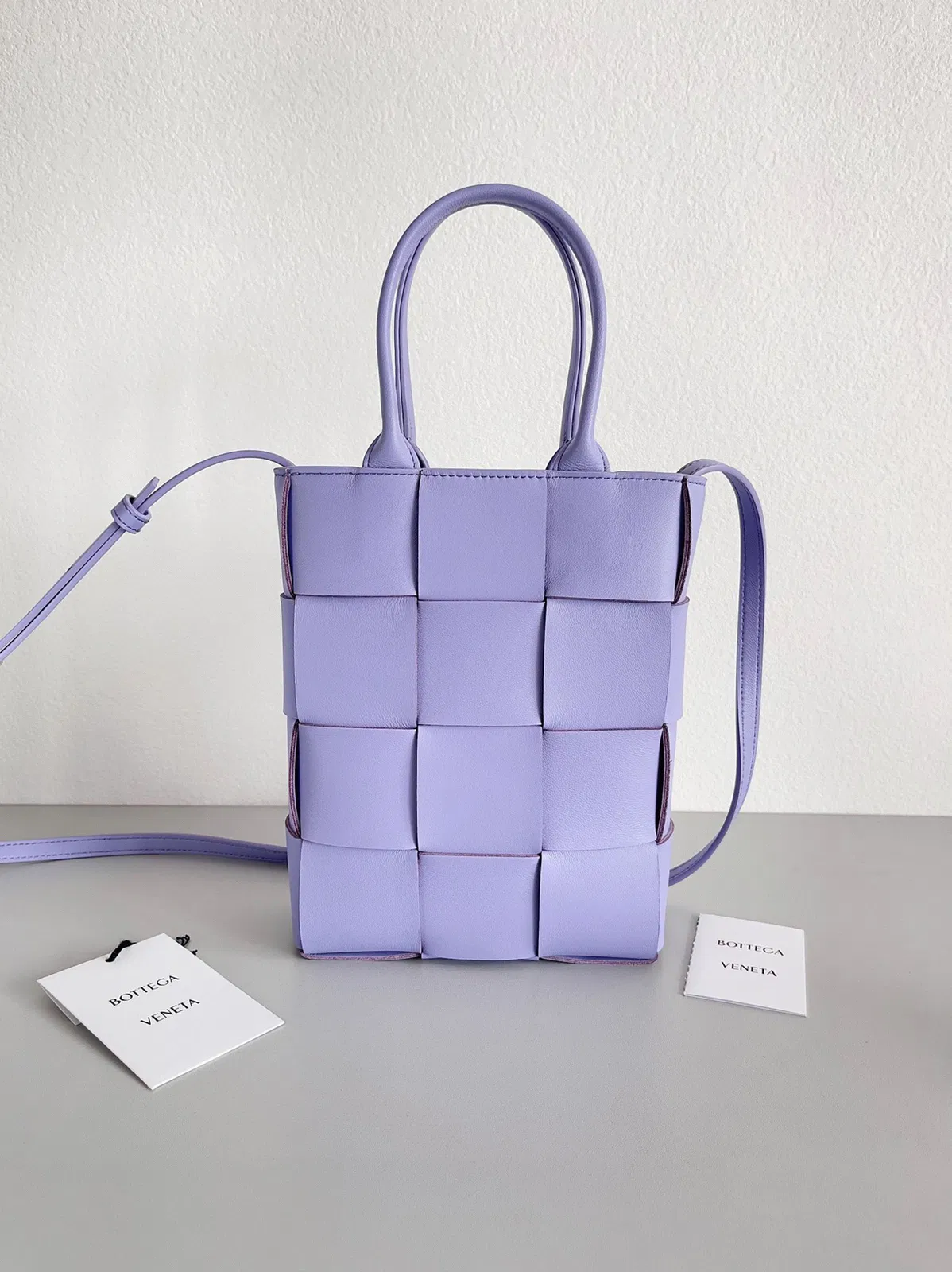 Bottega Veneta Cassette Mini Tote Bag Lilas — image 5