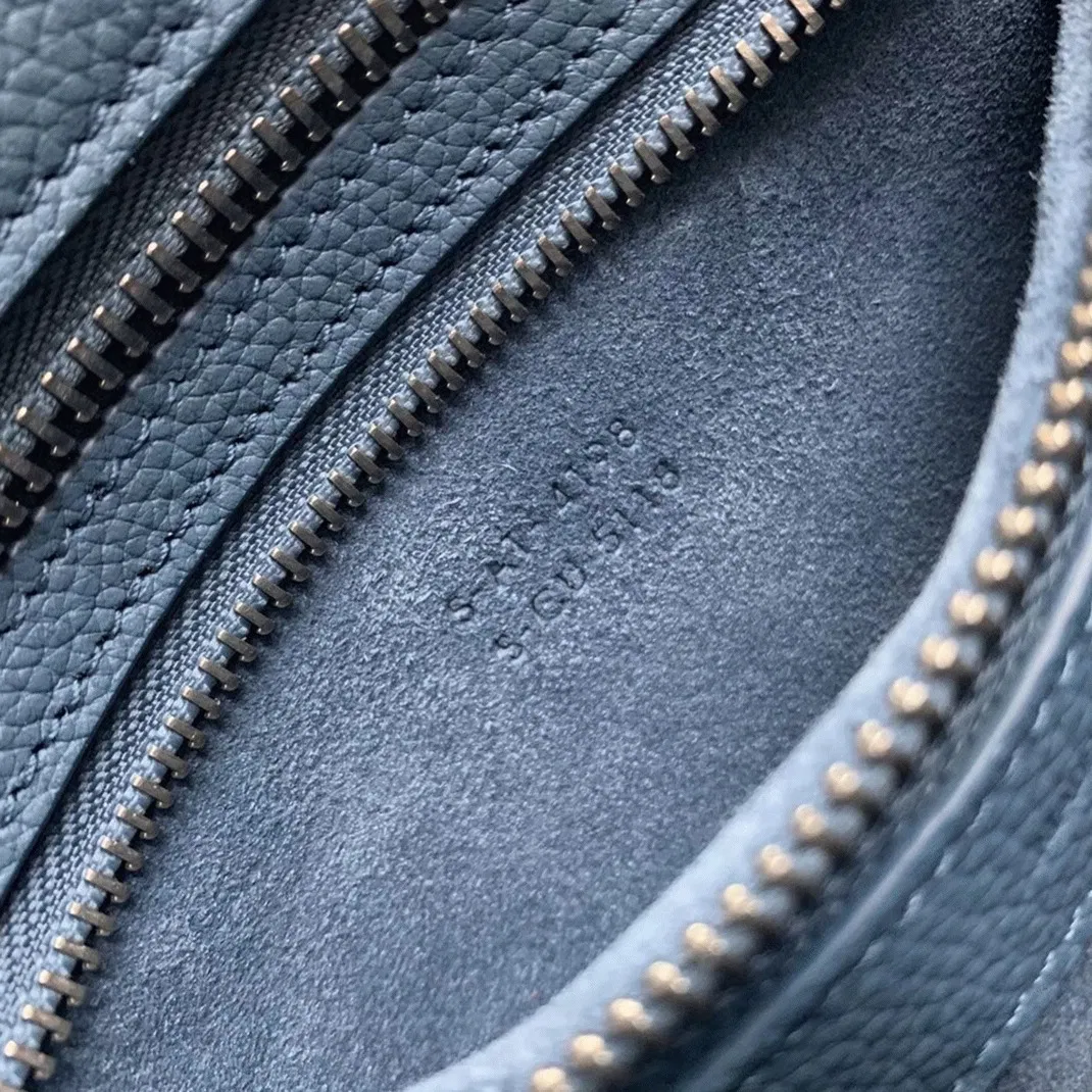 Celine Micro Luggage Tote Bag Knockoff in Slate Blue — image 2