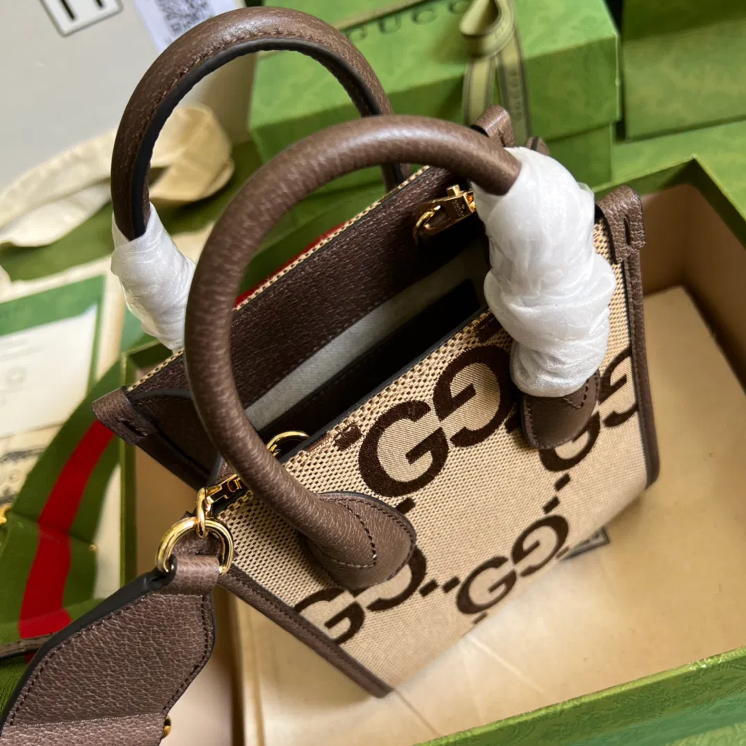 Mini tote bag with Interlocking G — image 6