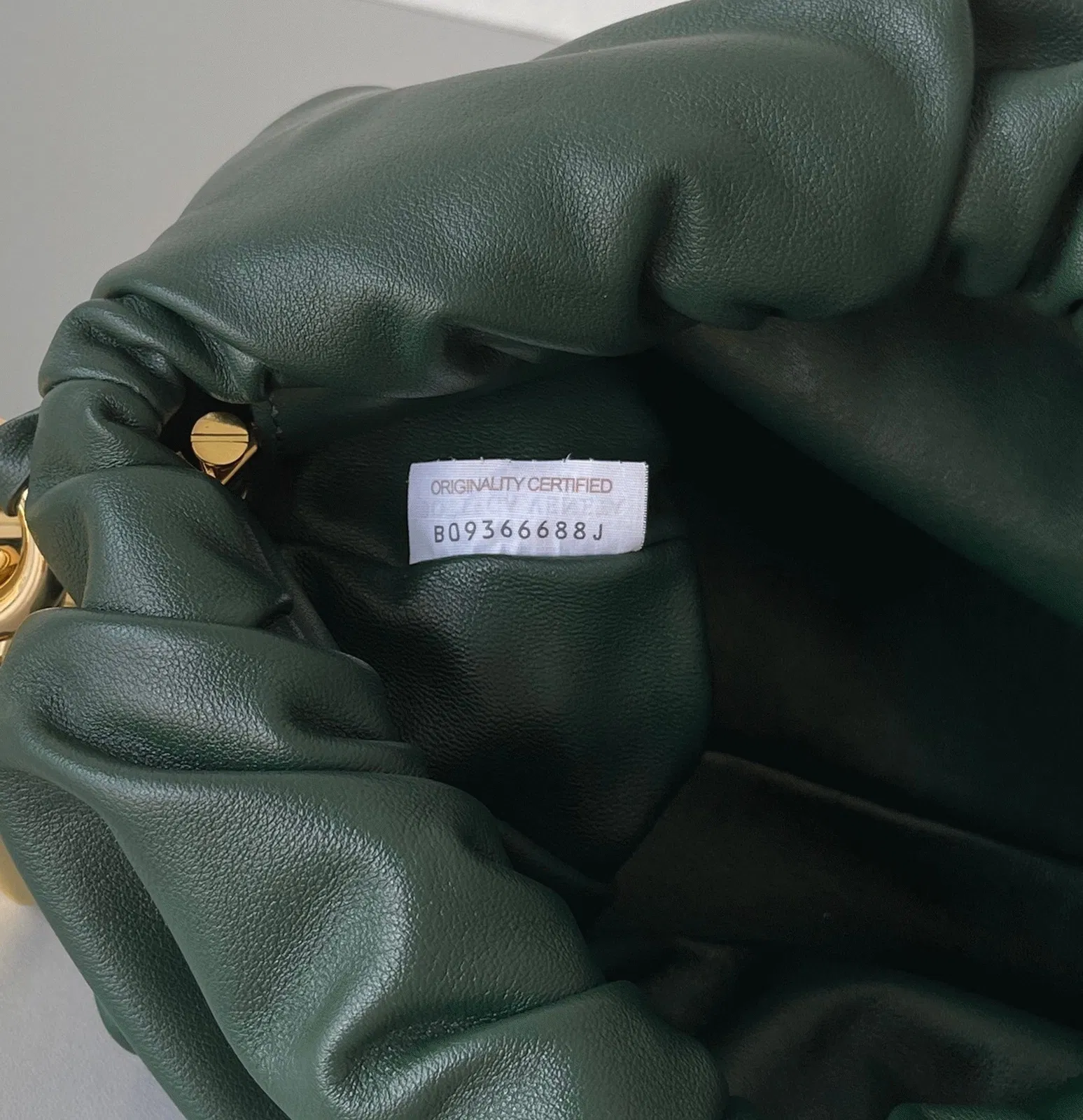 Knockoff Bottega Veneta The Chain Pouch Bag Raintree — image 9