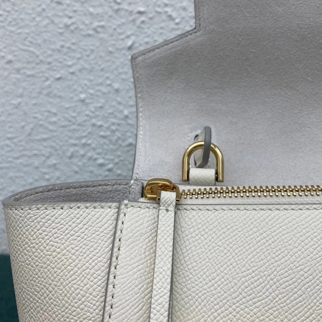 Celine Belt Nano Bag Knockoff in White — image 5