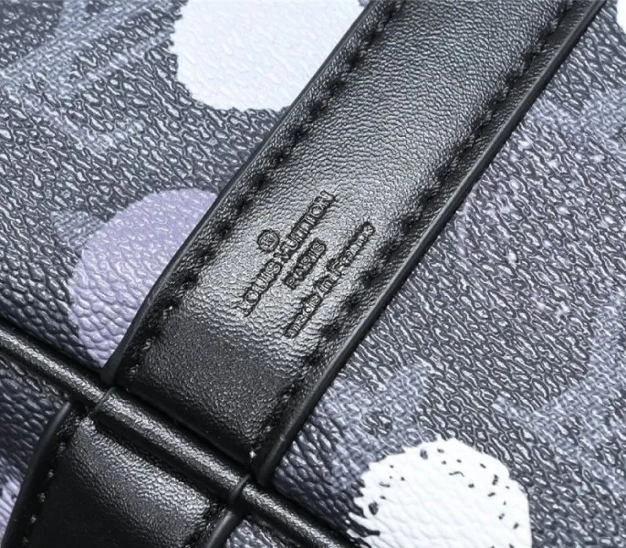 Louis Vuitton X YK Monogram Eclipse Keepall 45 Bandouliere Travel Bag — image 9