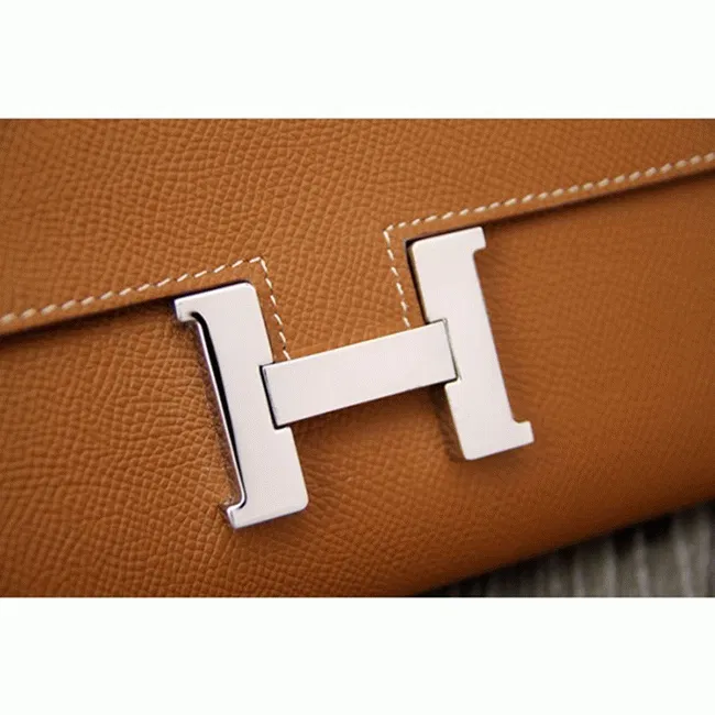 Brown Hermes Constance wallet — image 8
