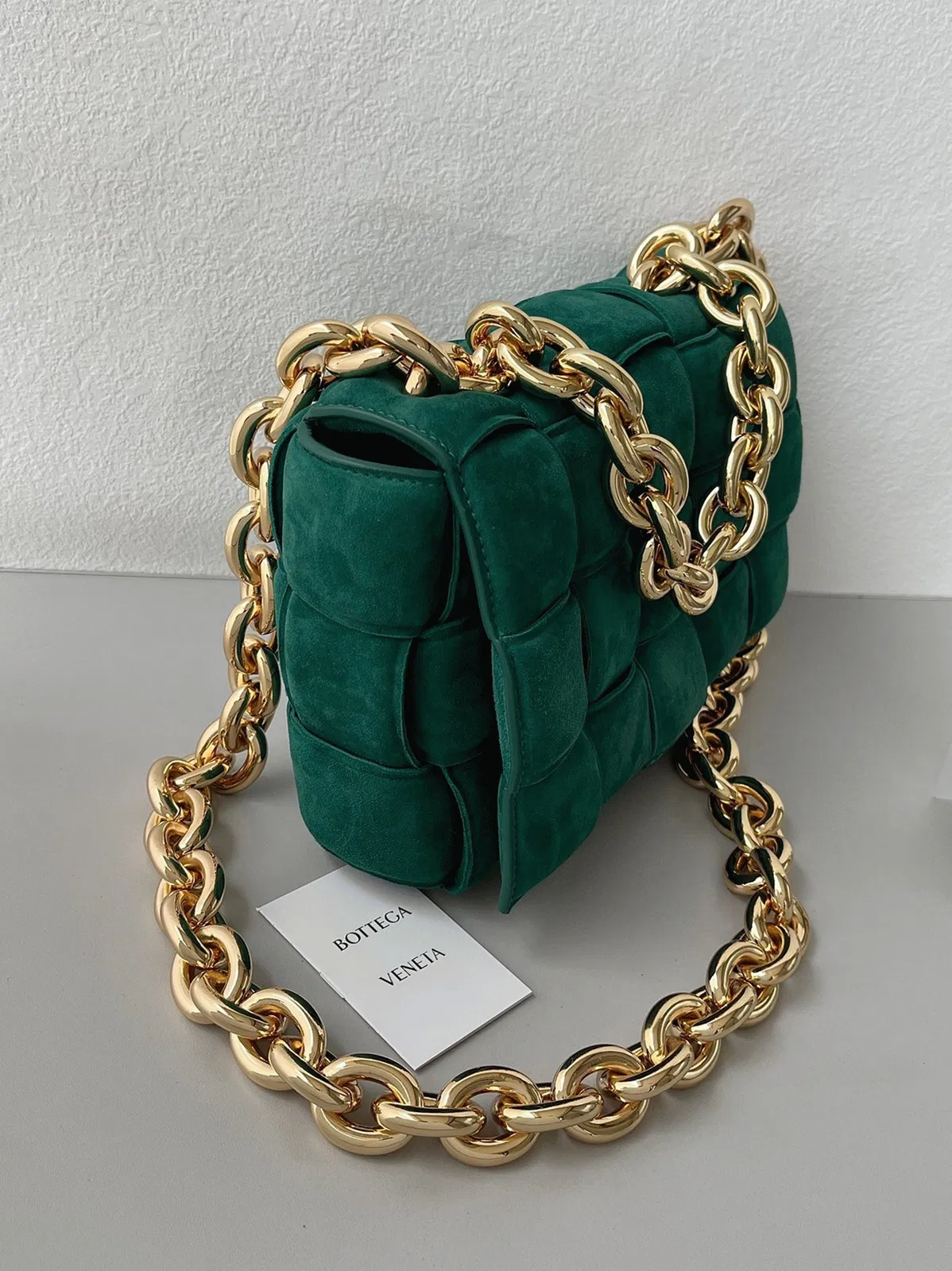 Top Quality Bottega Veneta Chain Cassette Bag In Green — image 4
