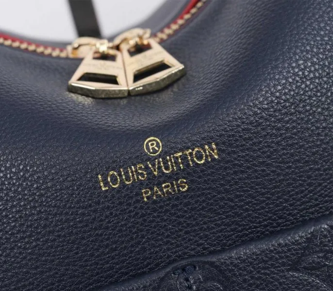 Louis Vuitton Monogram Empreinte Leather Maida Hobo In Navy Blue — image 7