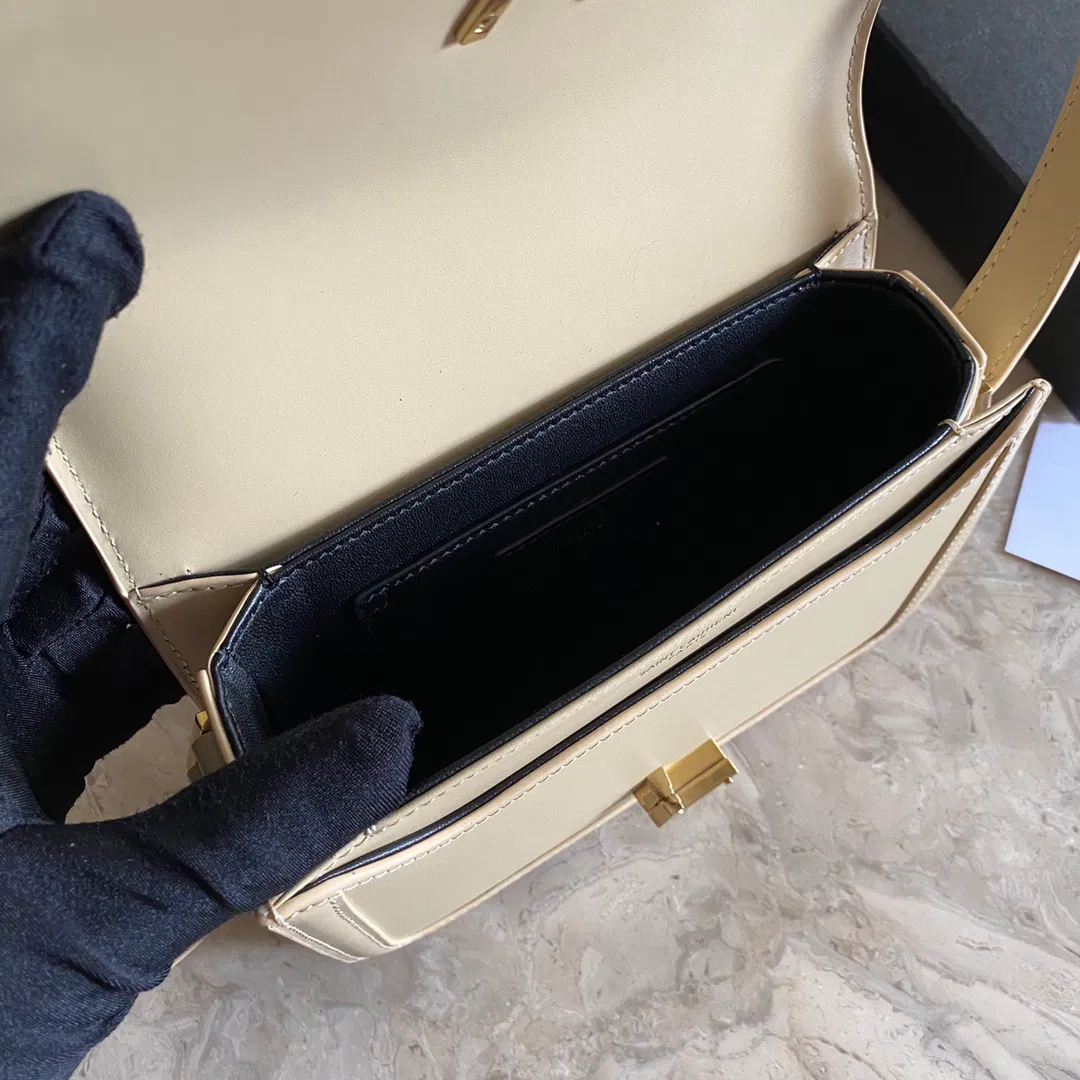 SOLFERINO SMALL SATCHEL IN LACQUERED AYERS — image 9