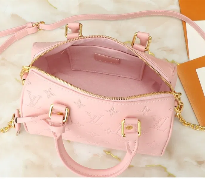 Louis Vuitton Other Leathers Speedy Bandouliere 20 Handbag In Pink Opal — image 8
