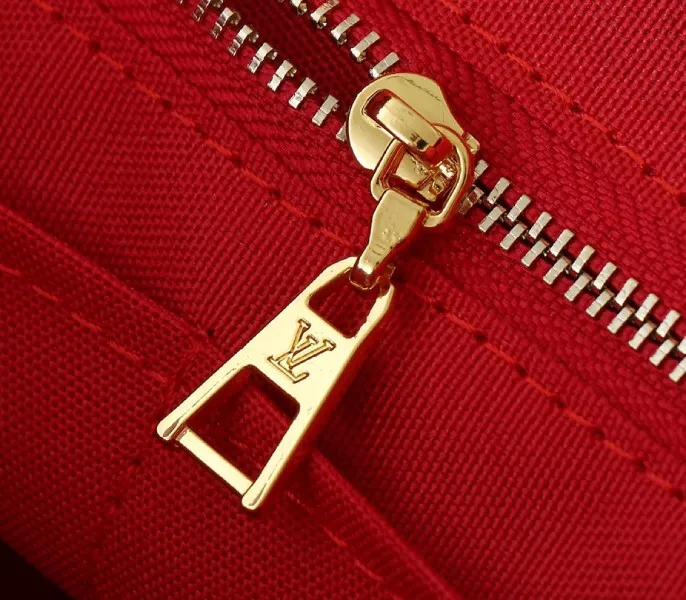 X TM Monogram Canvas Onthego MM With Cherry Blossom — image 7
