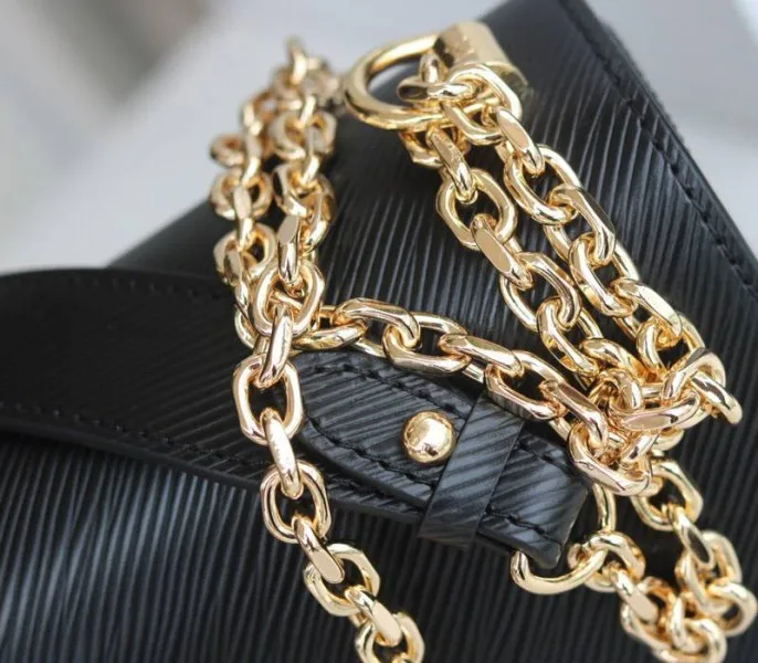 Louis Vuitton Epi Leather Jungle Edition Twist MM Bag In Black — image 9