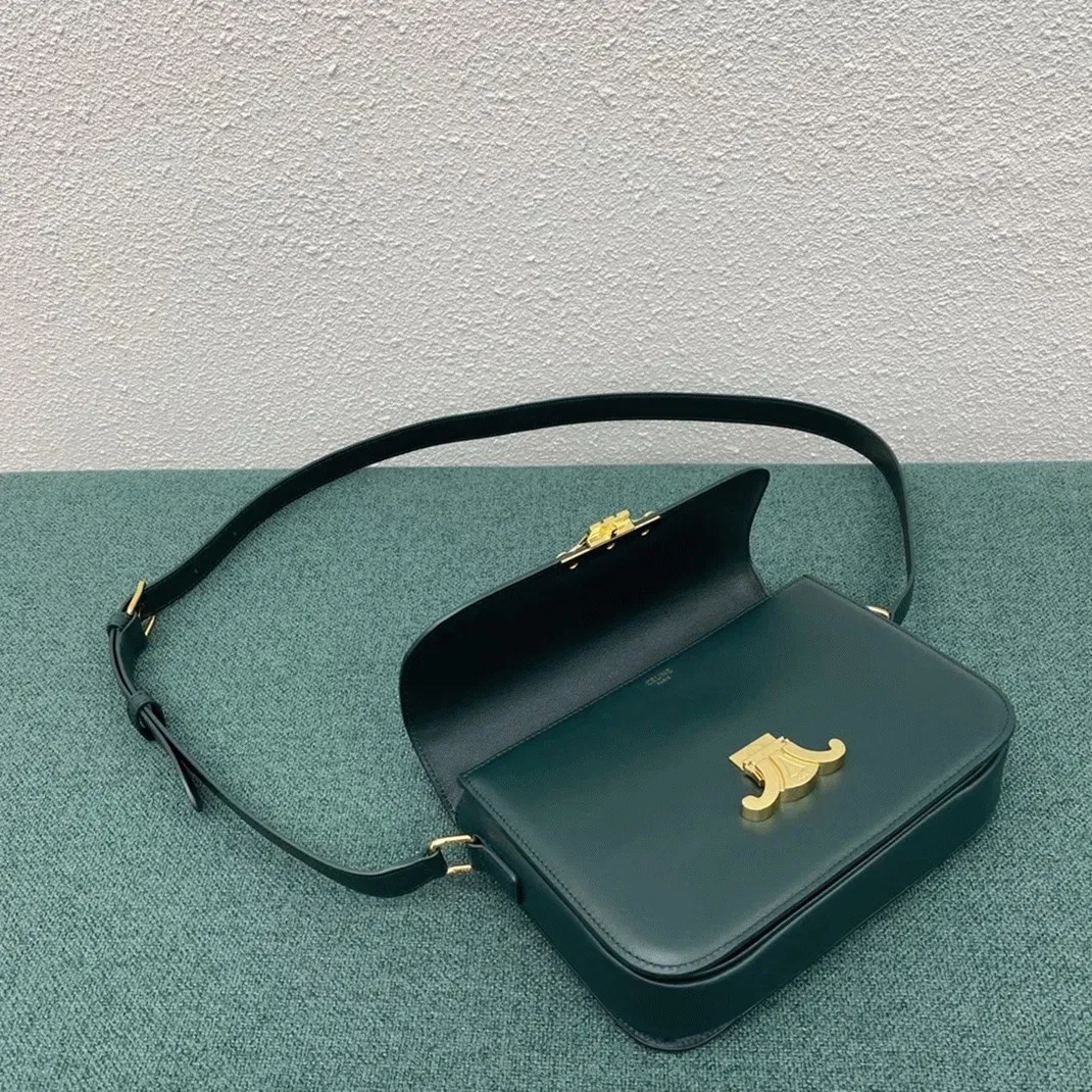 Top Quality Celine Triomphe Medium Bag In Amazone — image 12