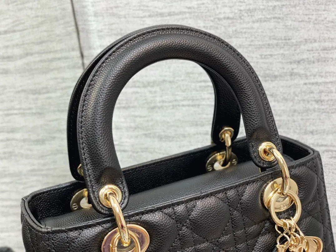 Dior Small Lady Dior My ABCDior Bag in Black — image 7