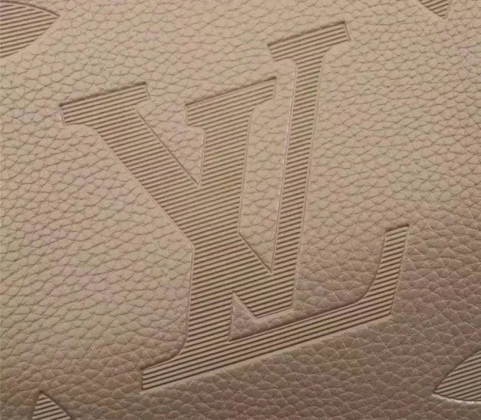 Louis Vuitton Monogram Empreinte Giant Onthego GM Tote In Beige — image 9