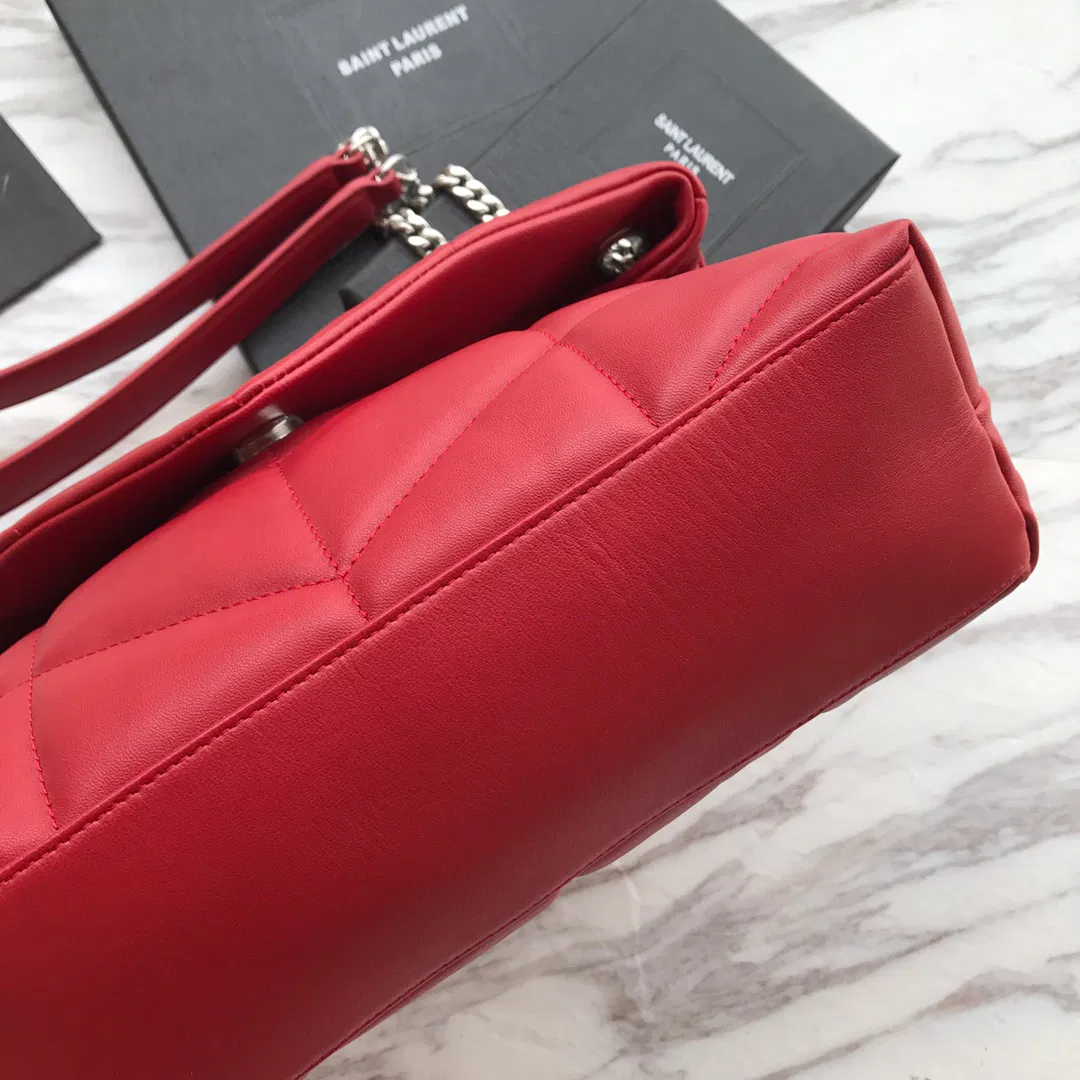 PUFFER MEDIUM BAG IN QUILTED LAMBSKIN — image 3